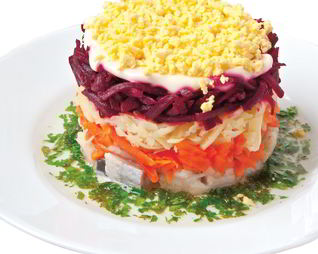 Сельдь под шубой классическая