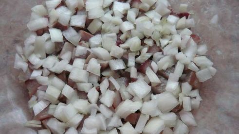 сельдь под шубой с яблоком