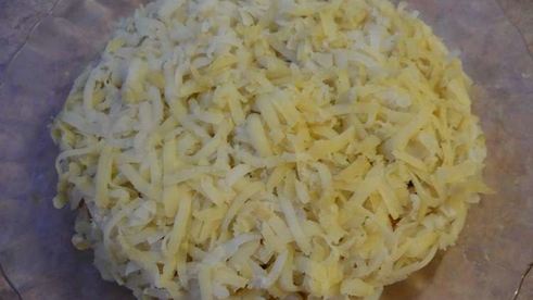 сельдь под шубой с яблоком