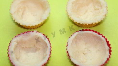 сельдь под шубой в картофельных тарталетках