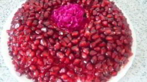 селедка под шубой с гранатом