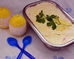 Селедка под шубой с плавленным сыром