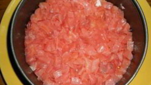 селедка под шубой с семгой