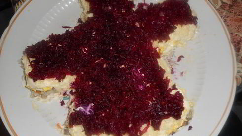 селедочка под шубой в новом стиле