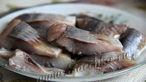 закуска из слоеного теста селедка под шубой