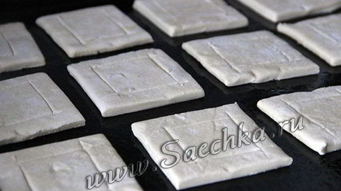 закуска из слоеного теста селедка под шубой