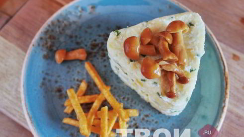 салат полянка