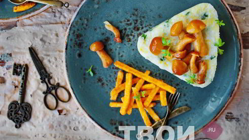 салат полянка