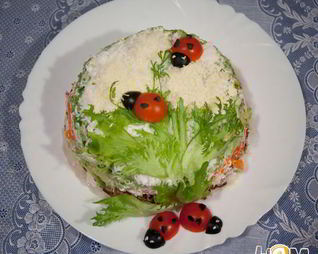 Салат постный Весна-красна