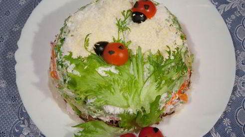 салат постный весна-красна