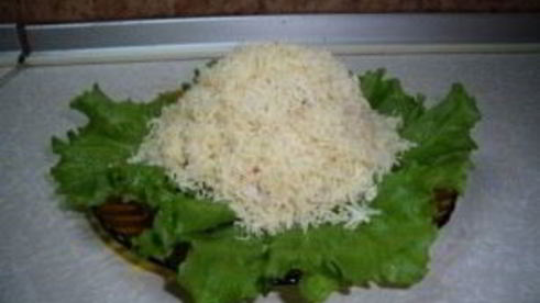 салат пушистик