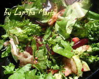 Салат с кабачком и свеклой Июньский