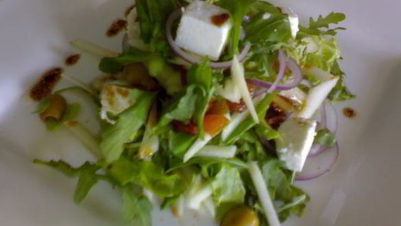 Рецепт Салата с козьим сыром