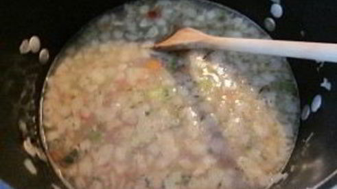 салат с рисом