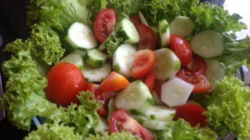 салат с тунцом