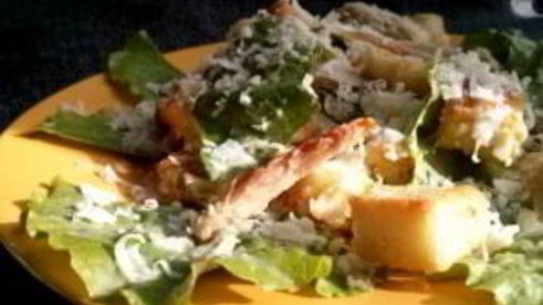 салат цезарь с курицей простой