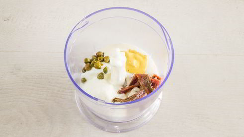 салат цезарь с курицей