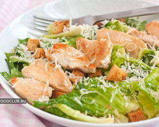 Цезарь с курицей