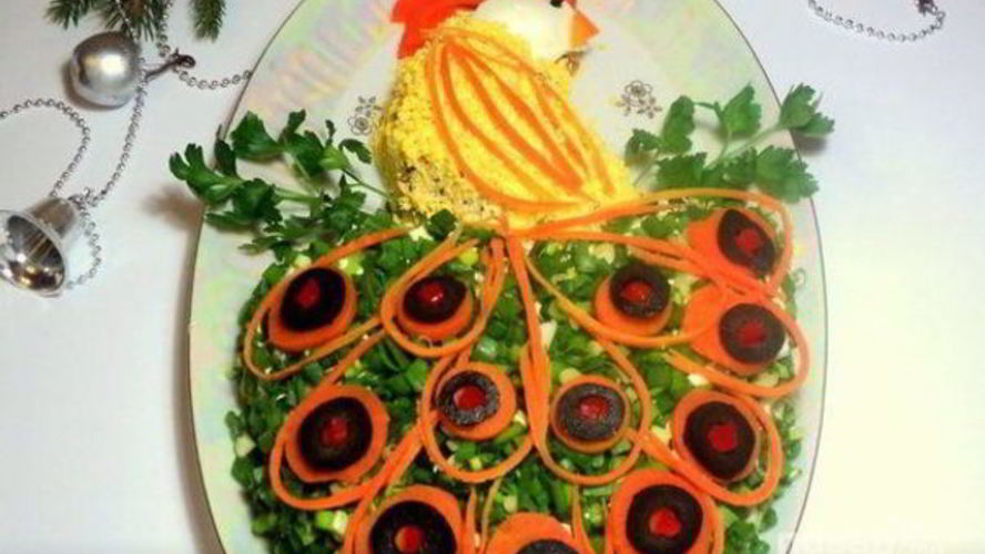 Рецепт салата жар-птица