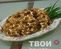Салаты с ананасом