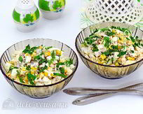 Салаты с рисом