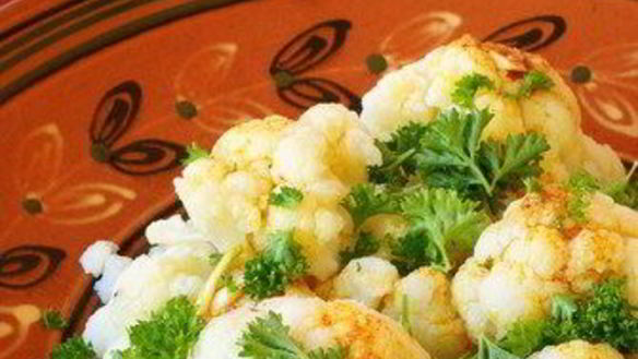 Рецепт Цветной капусты с горчично-эстрагоновым винегретом