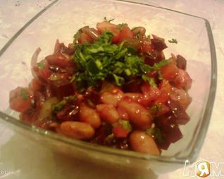 Винегрет с фасолью