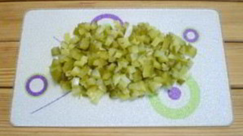 винегрет с горошком