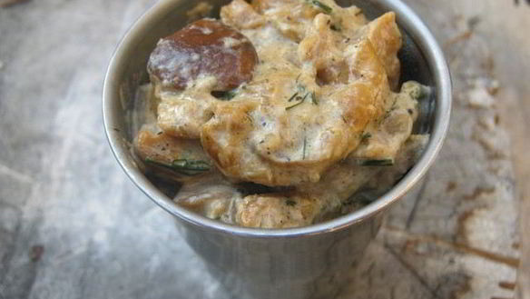 Рецепт Грибного соуса из замороженных грибов