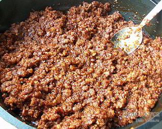 Мясная заправка для пасты