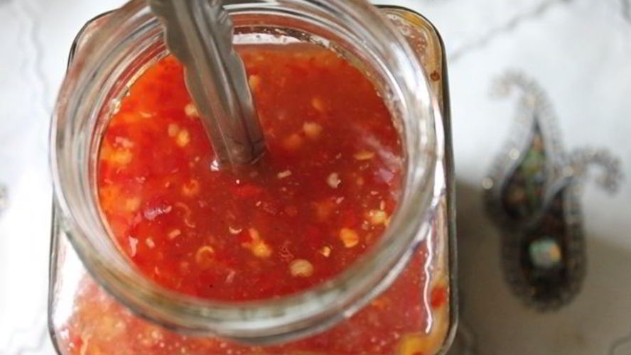 Рецепт острого соуса чили