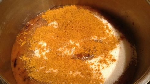 сладкий сливовый соус на зиму