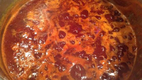 сладкий сливовый соус на зиму