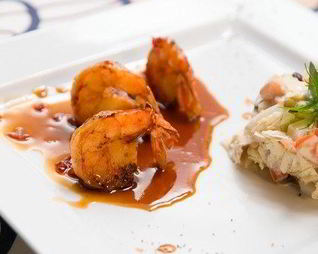 Соус барбекю с шерри для креветок на гриле