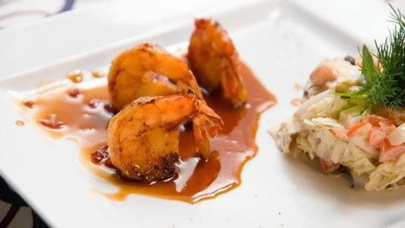 Рецепт Соуса барбекю с шерри для креветок на гриле