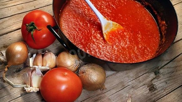 Рецепт Соуса из помидор лука чеснока на зиму
