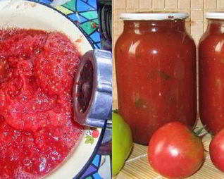 Соус из помидоров с болгарским перцем