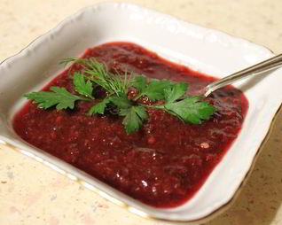 Соус из слив к мясу