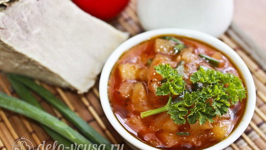 Рецепт соуса лечо