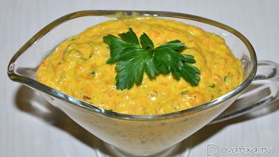 Рецепт соуса медово-горчичный к рыбе