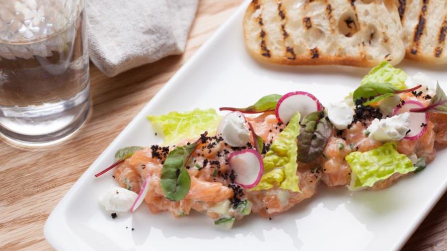 Рецепт тартара из лосося