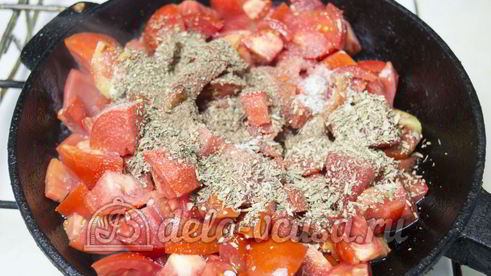 томатный соус с чесноком