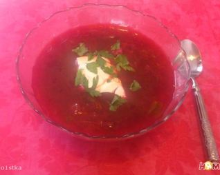 Борщ домашний