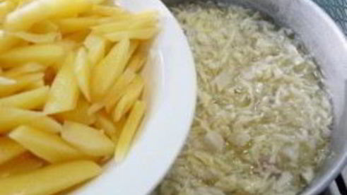 борщ из баранины