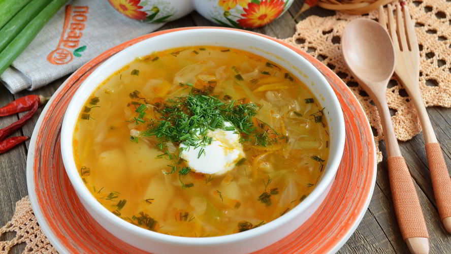 Рецепт борща из свежей капусты