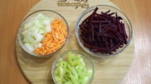 борщ из утки