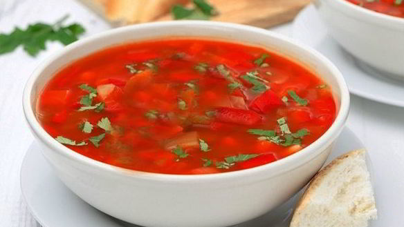 Рецепт Борща постного вкусного