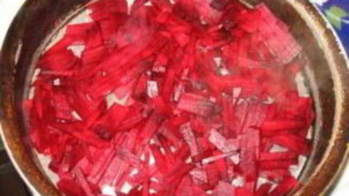 борщ постный вкусный