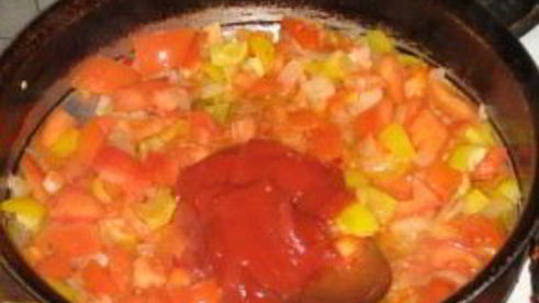 борщ постный вкусный