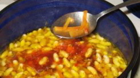 борщ постный вкусный